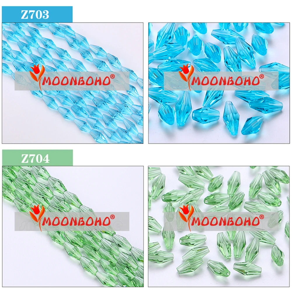 bicone beads faceted beads (14)