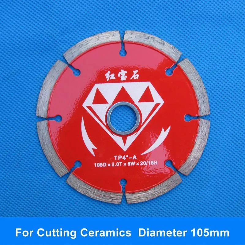 QASE диаметр 105 мм Алмазный шлифовальный диск пила плитка резка циркулярная пила Лезвие прокрутки пилы лезвия для резки керамики