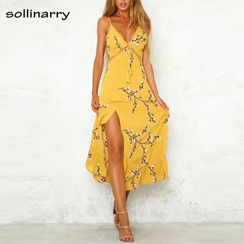 Mustard summer dress Clearance
