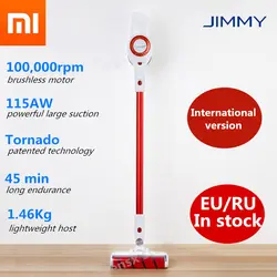 EU/RU в наличии Xiaomi LEXY JIMMY JV51 беспроводной ручной пылесос удалить клещи сильный всасывание и низкий уровень шума