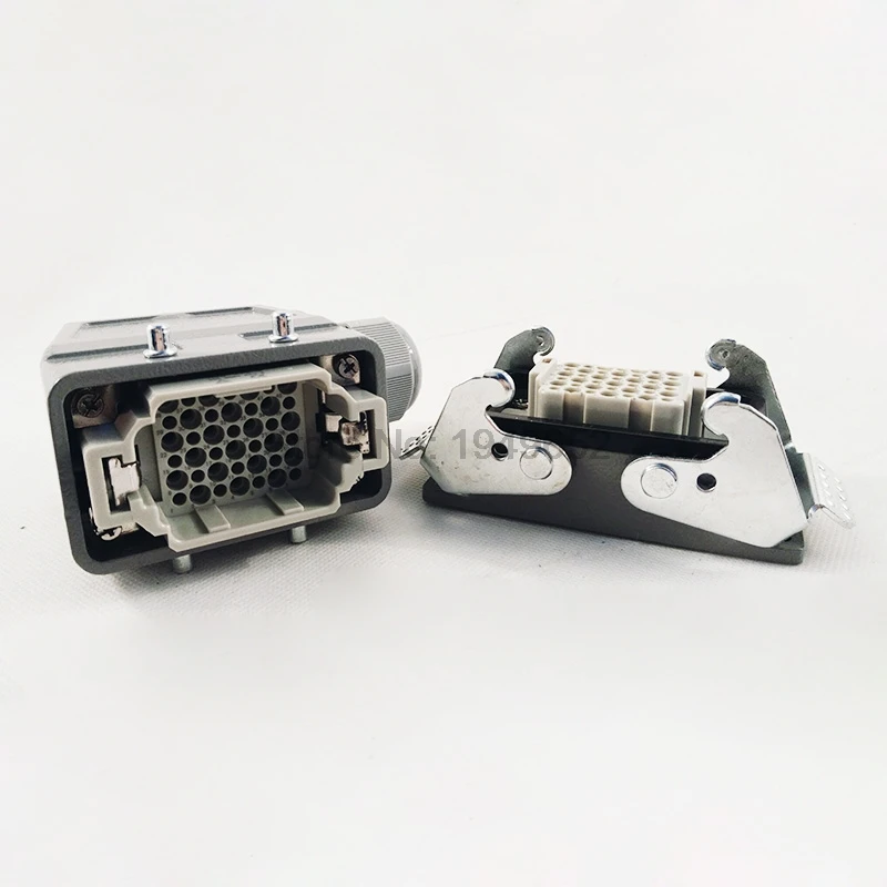  Conectores de alta resistencia HDD-042-1 F/M 42pin 10A enchufe de conector de aviación rectangular 