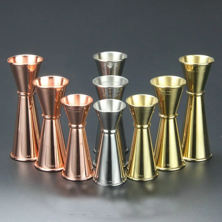 Джиггер гинза золото розовое джиггерс 25/50 мл|gold jigger|jigger gold |