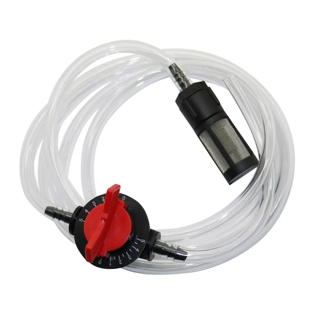 Hose for 1/2 Inch or 3/4 Inch Venturi Fertilizer Injector kit with Filter Flow control valve