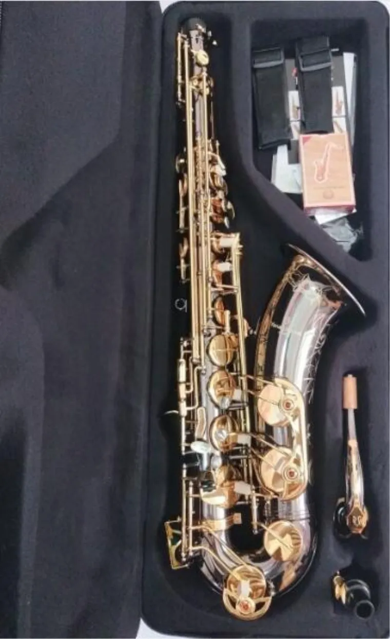 

Japan Yanagisawa new Tenor Saxophone T-902 model Bb black gold saxophone with Musical Instruments Accessories Mouthpieces