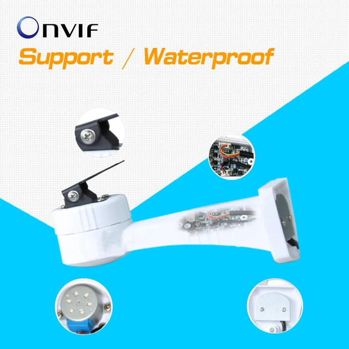 

PTZ Bracket for CCTV IP Camera or (Only Support Pan Rotation Electrical Rotating)RS485 Connection Waterproof Outdoor