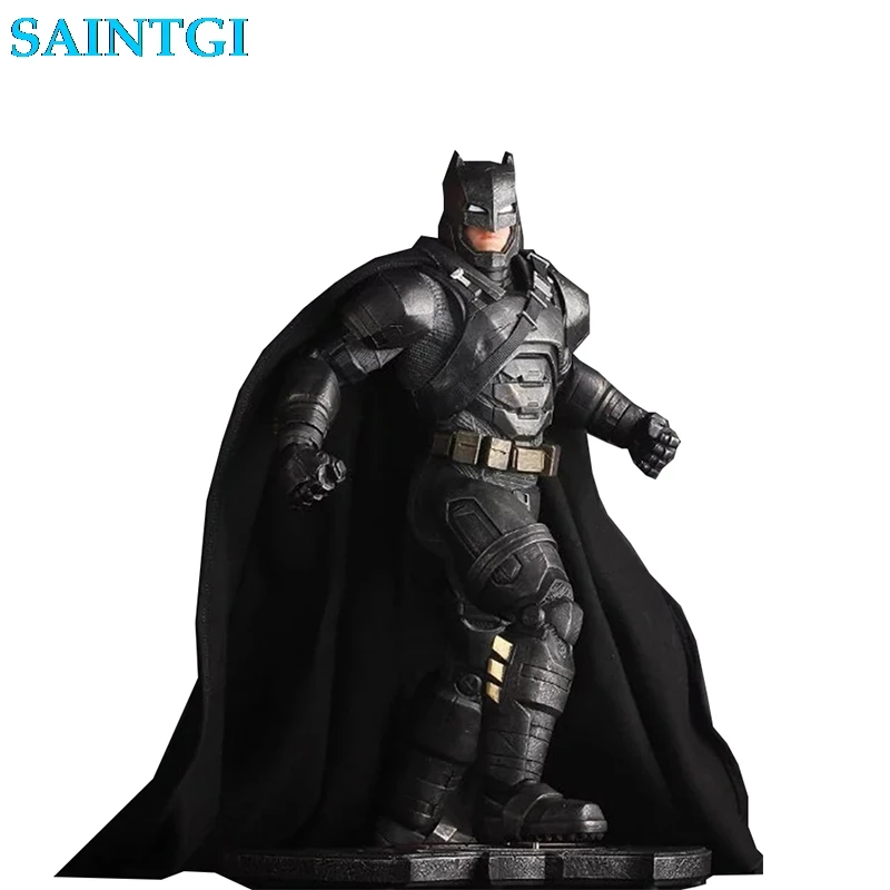 SAINTGI 1 шт. Супермен V Heavy armor Лига Справедливости Бэтмен Серый СУМАСШЕДШИЙ ИГРУШКИ Темный Рыцарь Поднимается Marvel Мстители Super Hero ПВХ 30 см