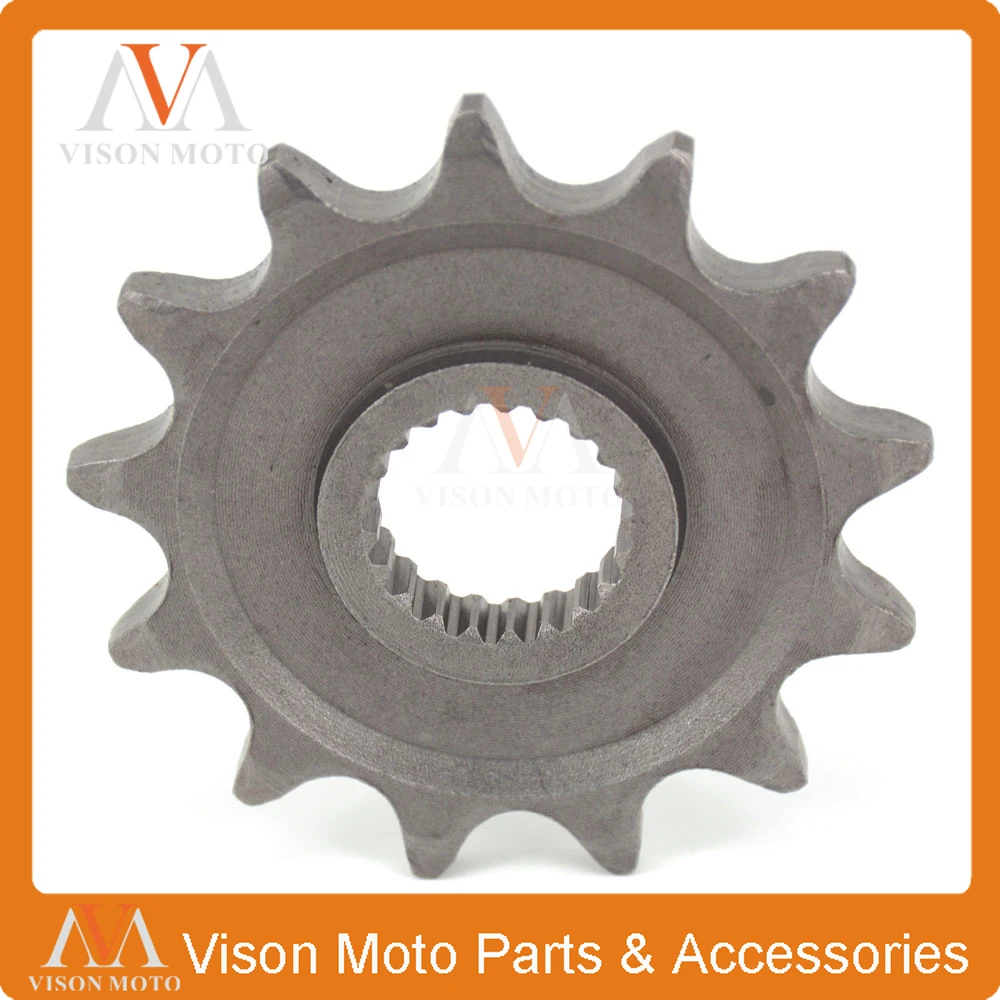 Передняя Звездочка 13 14 зубьев для HONDA CR125 04 07 CRF250 16 CRF250X 2004 2005 2006 2007 2008 2009 2010 2011 2012 13T