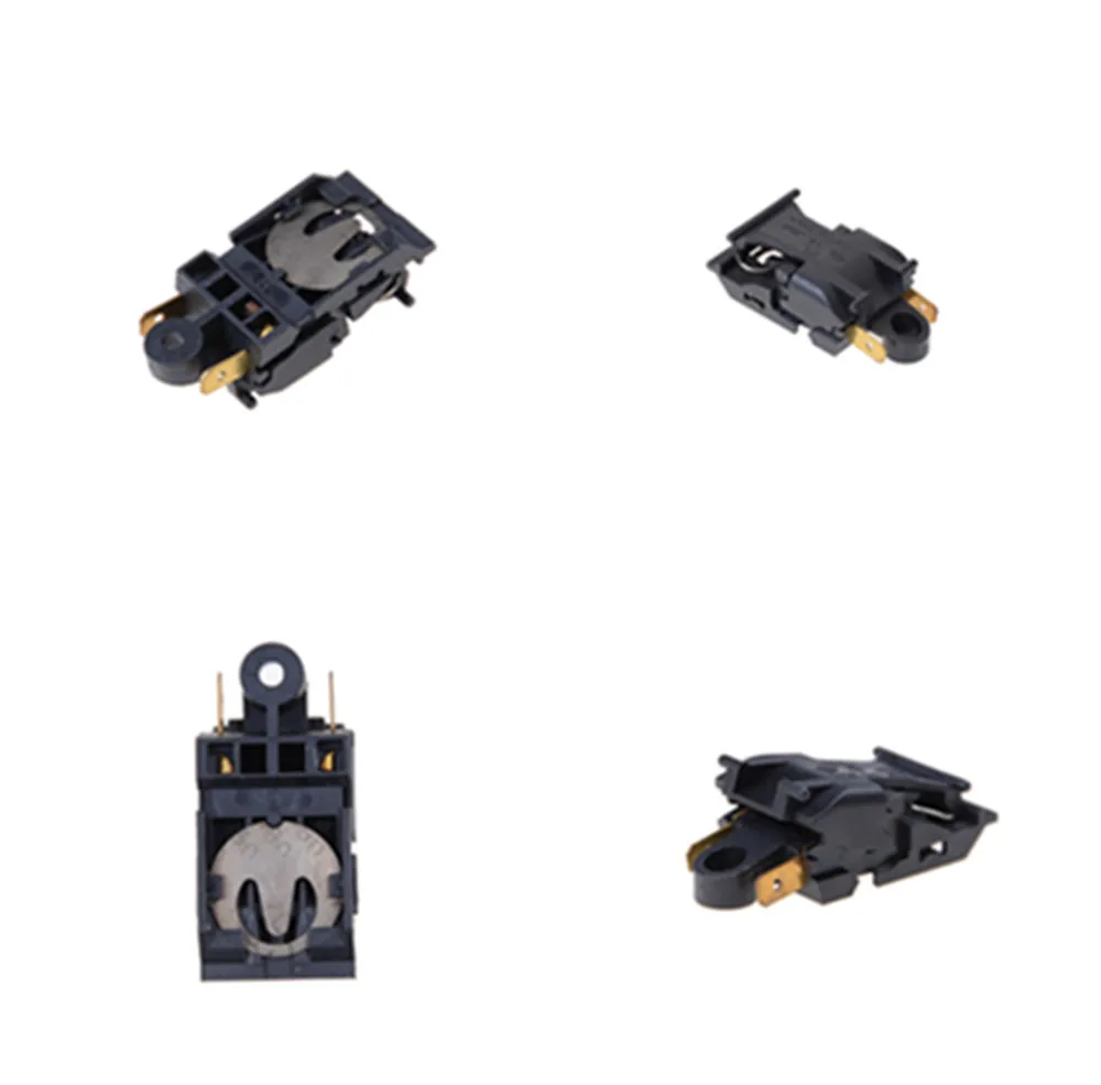 

Black 13A Electric Kettle Thermostat Switch 2 Pin Terminal Kitchen Appliance Parts 1PCS
