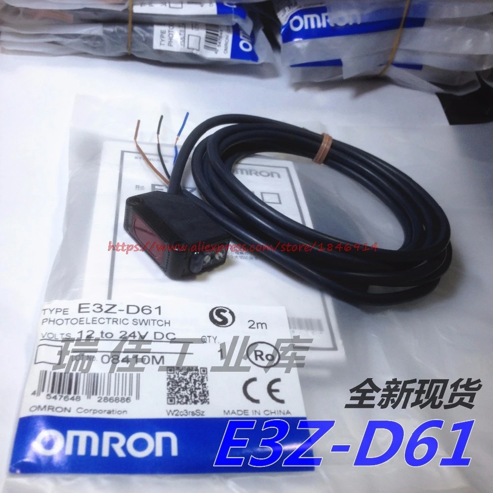 NPN 12 to 24 VDC New 1PCS OMRON E3Z-T61 Photoelectric Switch Sensor