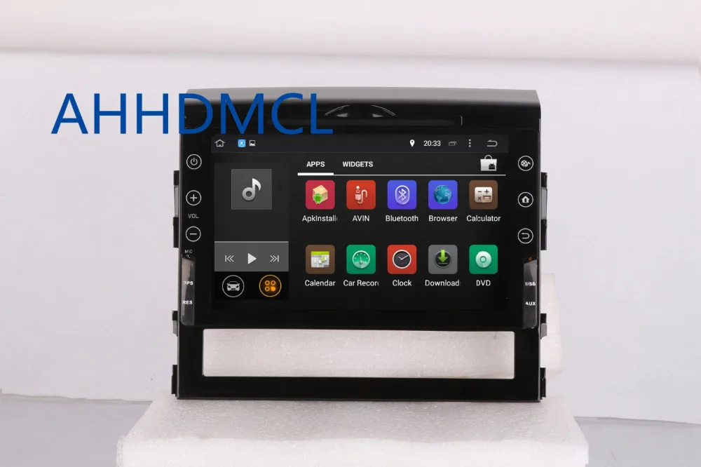 Cheap Car Multimedia Player Stereo Radio Audio DVD Android 9.0 OS GPS Navigation Full Touch For Toyota Land Cruiser LC200 2016 2017 1