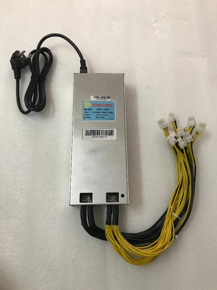 Майнер KUANGCHENG ASIC BTC LTC мощный AP188c1800W 12 В powr 6 контактный высокое Преобразование для