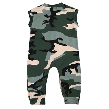 

WOTT Best Sale Girl Boys Kids Romper Playsuit Clothes Outfits Color:Camouflage Size:0 - 6 Months