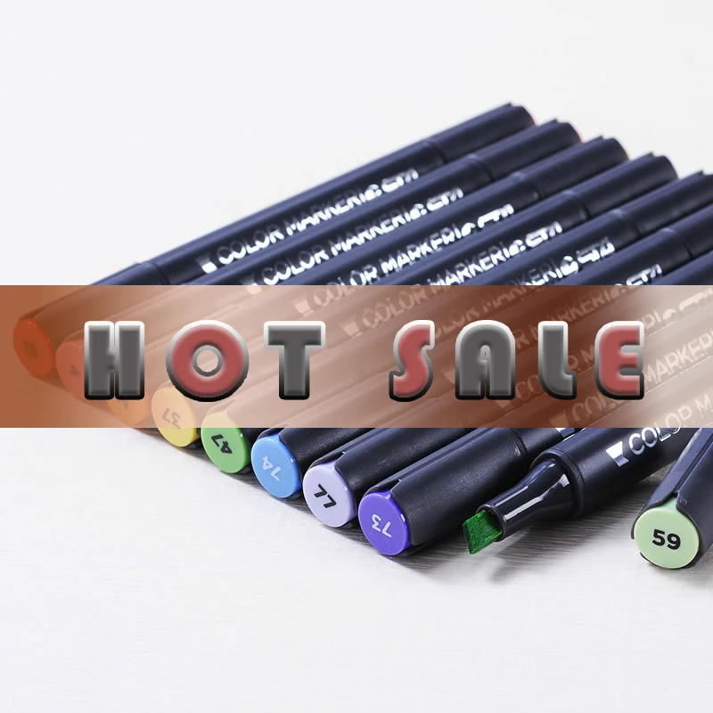 

Panic buyingSTA Starr 3203 Both Head Alcohol Oiliness Marc Pen 30 60 80 Color Student Use Comic Hand Painting Suit