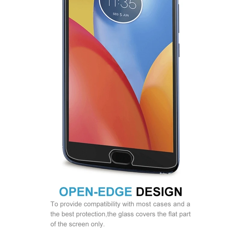 Для Motorola Moto Z Force M E3 E4 E5 Plus G4 Play 9H твердость поверхности 2.5D взрывозащищенное