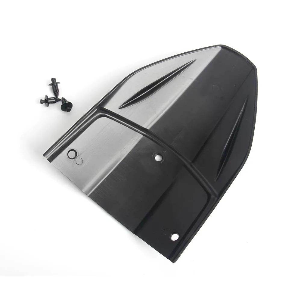 For BMW Black Motorcycle Front Mudguard Extender Fender Splash Extension Pad F750GS F 750 GS F750 GS New