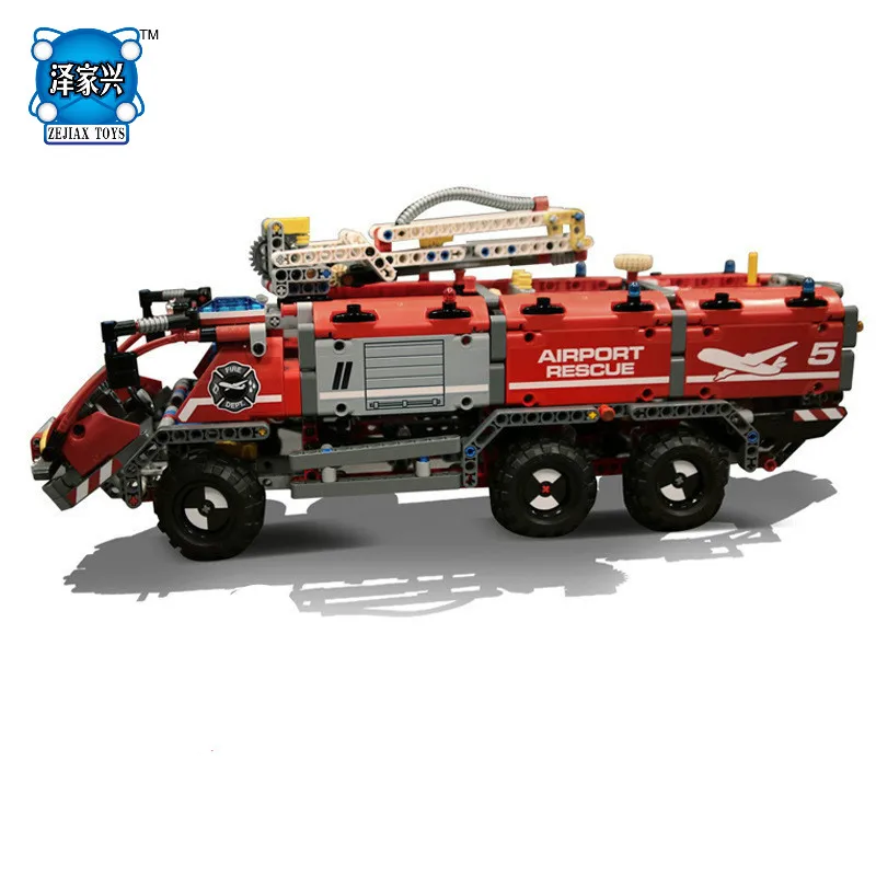 

1180pcs Technic Mechanical Series The Rescue Vehicle Set Children Educational Building Blocks Bricks Toy Compatible Lepins Model