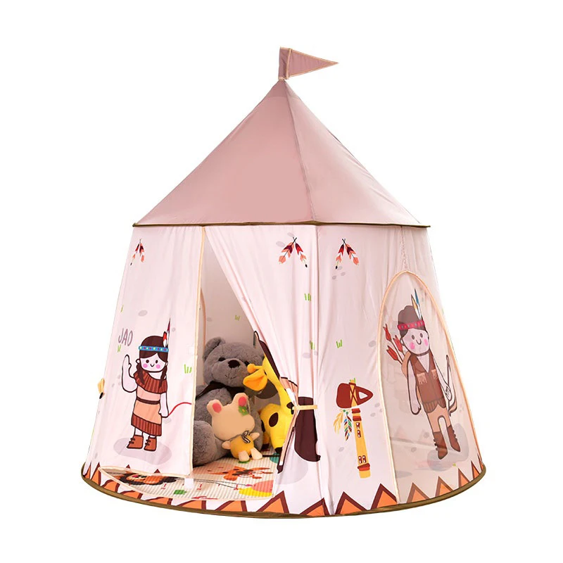 

Portable Princess Castle Play Tent Playhouses for Kids Play House Folding Bubble Tent Outdoor Sunshelter Tents
