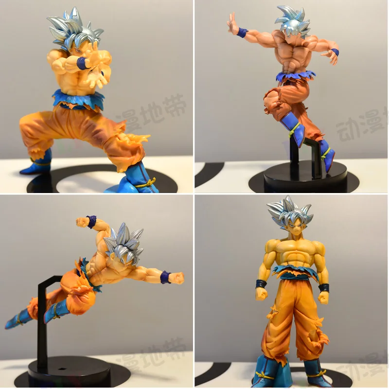 Anime Dragon Ball Super Ultra Instinct Goku Migatte No Gokui Key Of Egoism Son Gokou Figure Model Collection toys | Игрушки и хобби