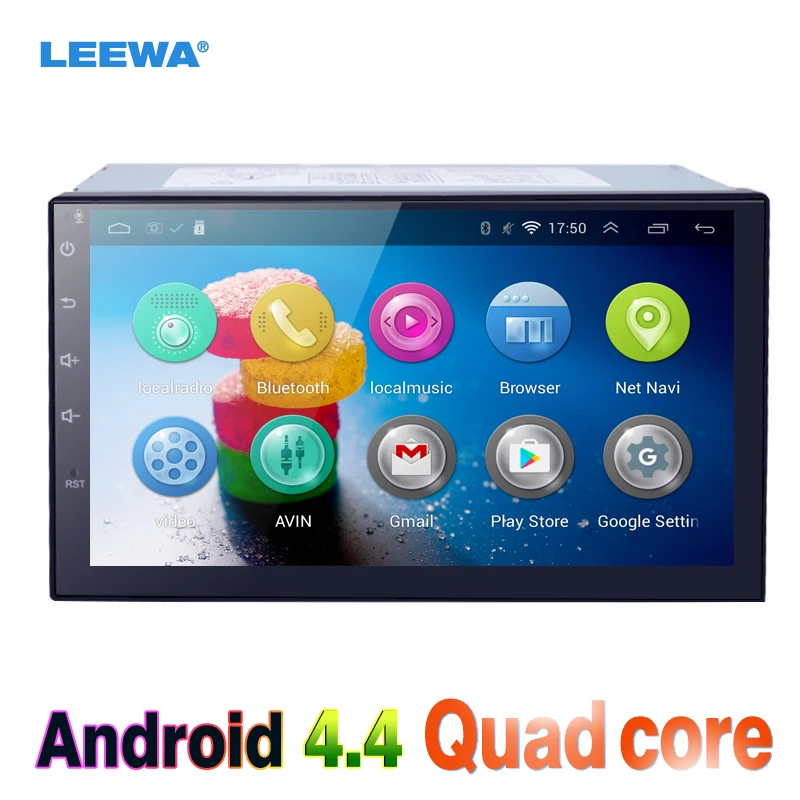 

LEEWA 7" 7inch Android 4.4.2 Quad Core Car Media Player With GPS Navi Radio For Nissan/Hyundai Universal 2DIN ISO #CA3900