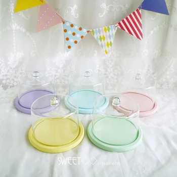

Round cake tray with PC dome cake decorating tools Bride shower birthday party home decoration bakeware Kitchen& bar