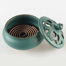 T специальная катушка Ретро благовония горелка гостиная керамический держатель благовоний творческий домашний декор Будда буддийские орнаменты Рождественский подарок