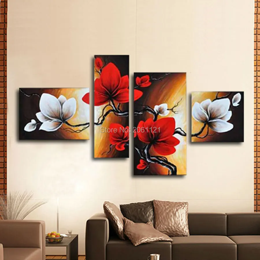 Online kopen wholesale foto rode bloemen uit china foto rode ... Bruine woonkamer kleuren fotos