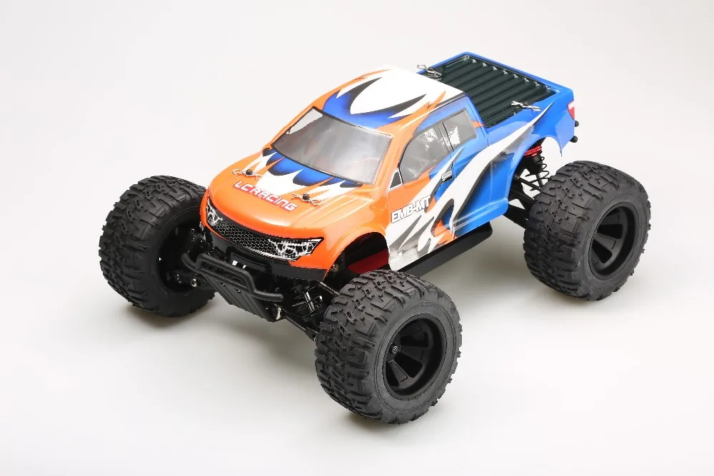 LC Racing EMB-MTL 1/14 масштаб 4WD электродвигатель RC Monster truck RTR версия 2,4G радио