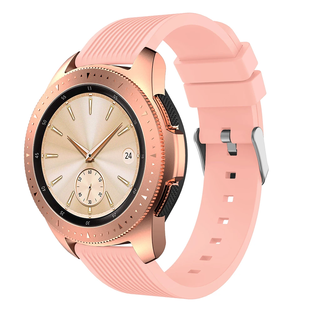 20mm Silicone Watchband For Samsung Galaxy Watch 42mm Replacement smart watchstrap for Samsung Gear S2 Bracelet stripe 2018 new