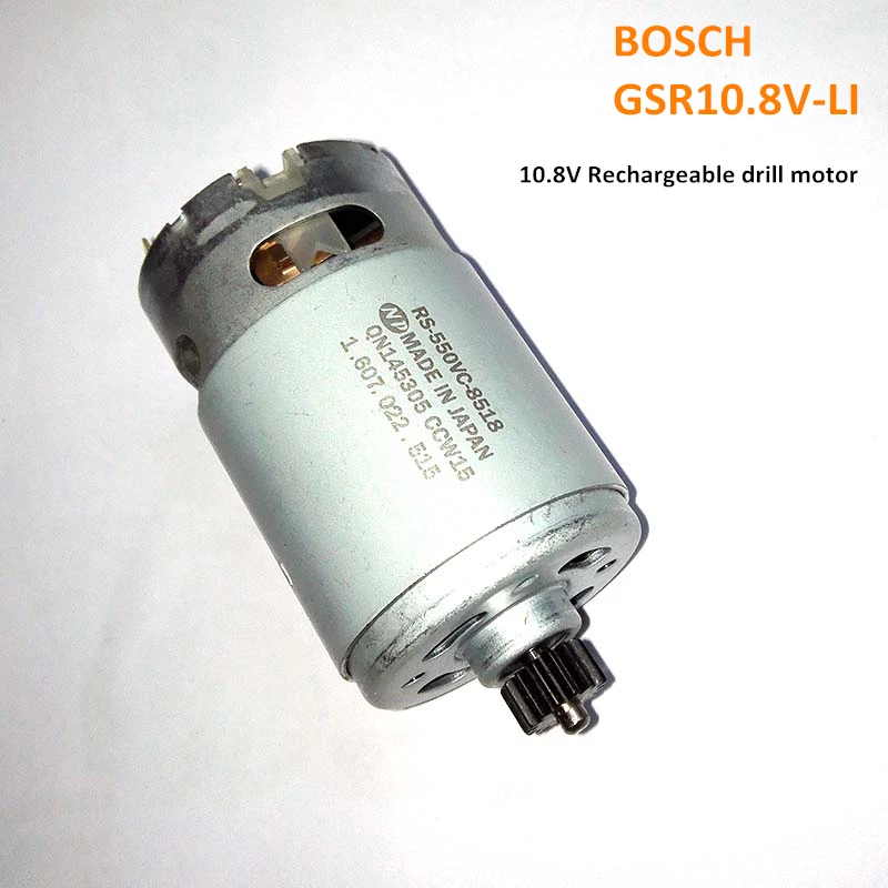

GSR10.8V-LI 10.8V Rechargeable drill motor available RS-550VC-8518 with 15T gear