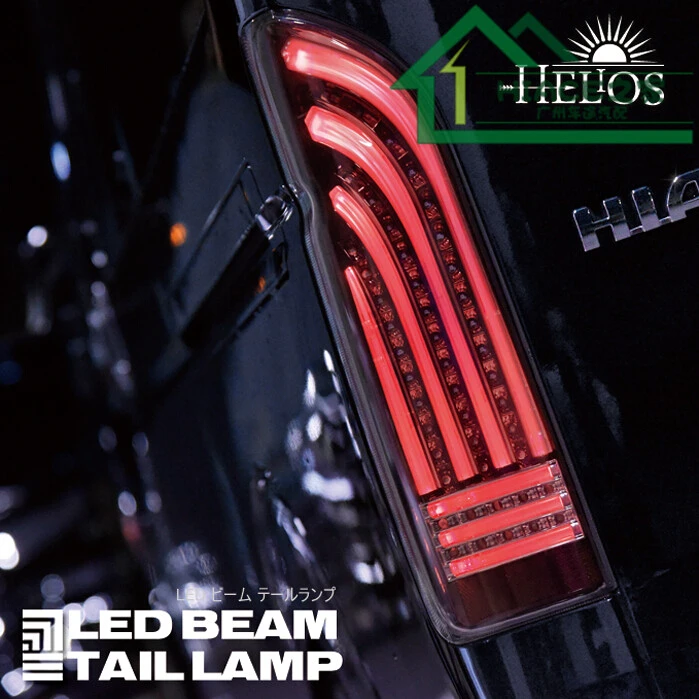 

2pcs Car bumper lamp Tail Lights For Hiace Taillight 2005~2015year Led Tail Lights Fog lamp Hiace Rear Lamp