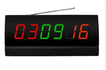 

Screen display receiver, wireless paging system, three color groups number, receiving the alarm calling messages, connect to pc