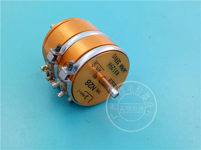 

[VK] Used Japan N28 2K double conductive plastic potentiometer biaxial 3MM switch