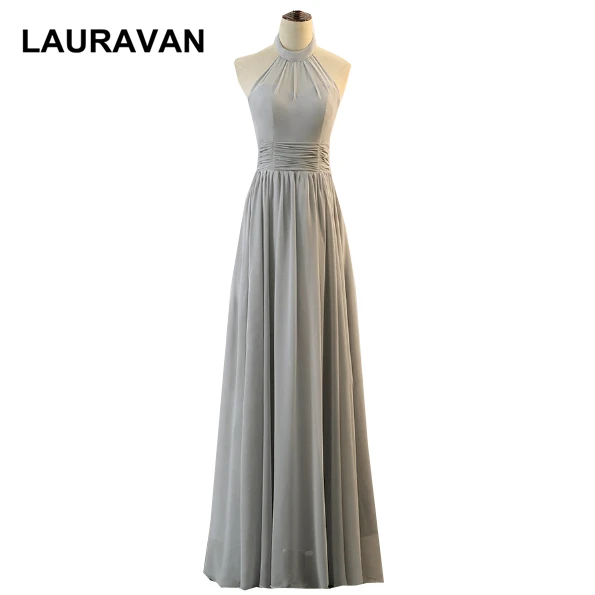 

robe de soiree longue halter party wear gowns occassion elegant long dinner dresses 2020 for bridesmaid grey formal dress