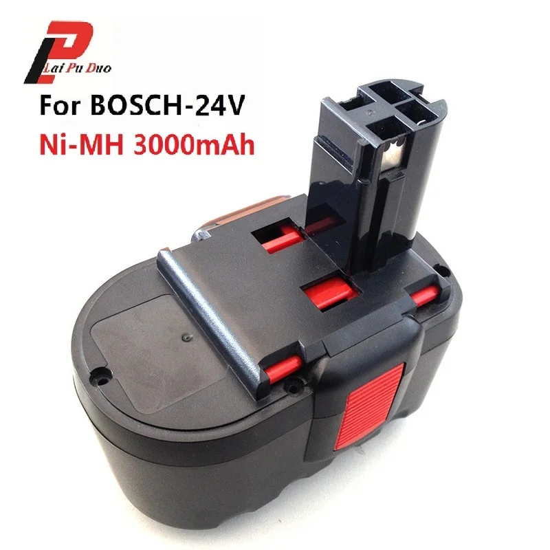 24V 3000mAh Ni-MH Аккумуляторная батарея для Bosch BAT030