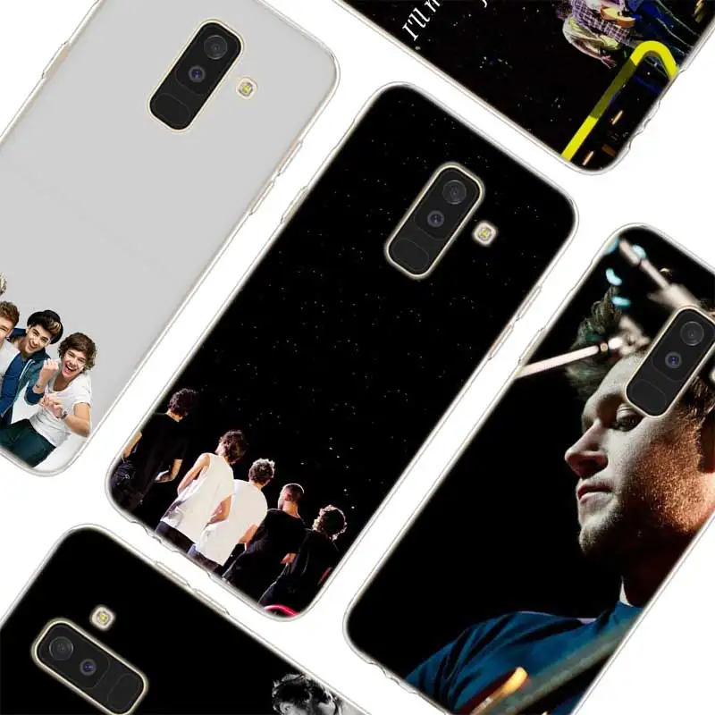 

Transparent Soft Silicone Phone Cases One Direction Niall Horan For Samsung Galaxy A6 A6+ A8 A8+ A7 A5 A3 Plus 2018 2016 2017