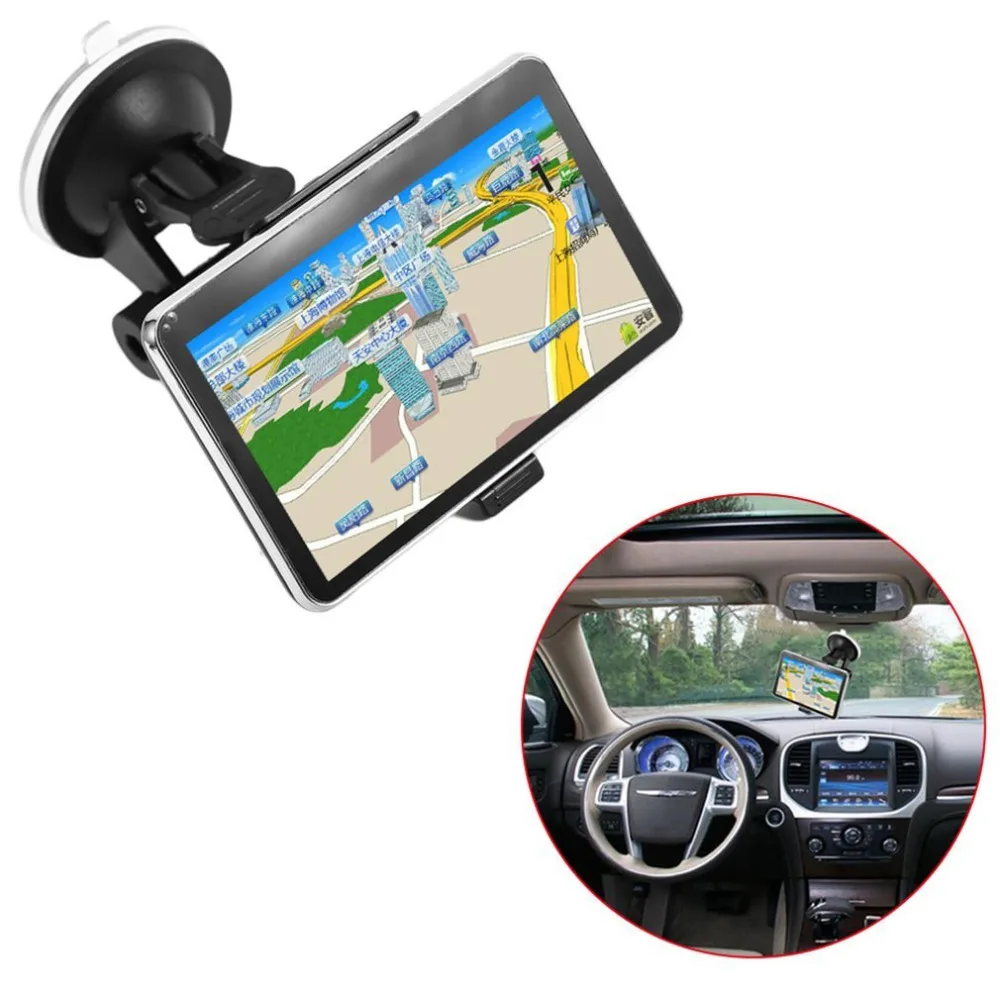

5 inch TFT LCD Display Car Navigation Device GPS Navigator SAT NAV 8GB 560 High Sensitive GPS Receiver America Map