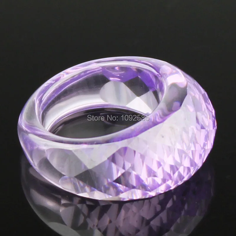 Fashion font b luxury b font font b jewelry b font cut crystal Ring high quality