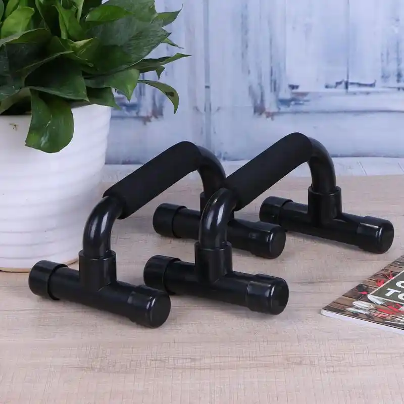 1 пара Push Up бар стенд Pushup доска тренировки Груди Бар Губка тренажер захватываемый для рук Бодибилдинг Фитнес Оборудование - изображение