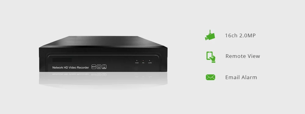 16ch 2MP H.265 NVR сетевой видеорегистратор 1080P 1 HDD 24/7 записывающая IP камера Onvif 2,6 P2P система безопасности Cam G. Ccraftsman