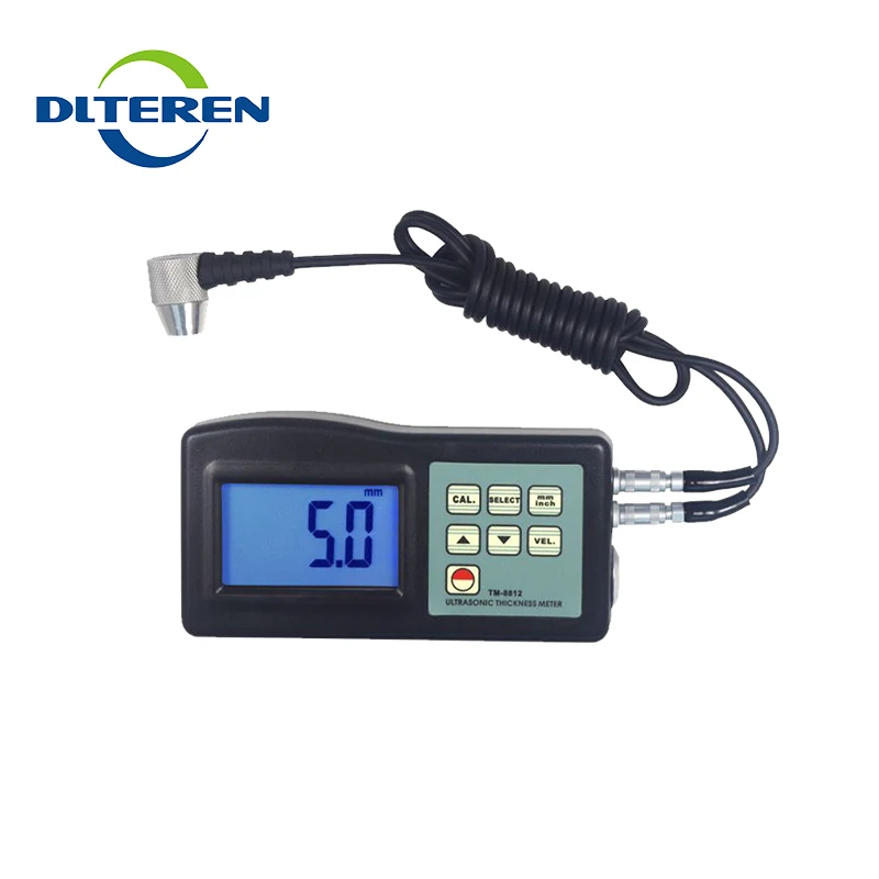 large testing range Hand-Hold TM8812 ultrasonic thickness meter with Battery | Инструменты
