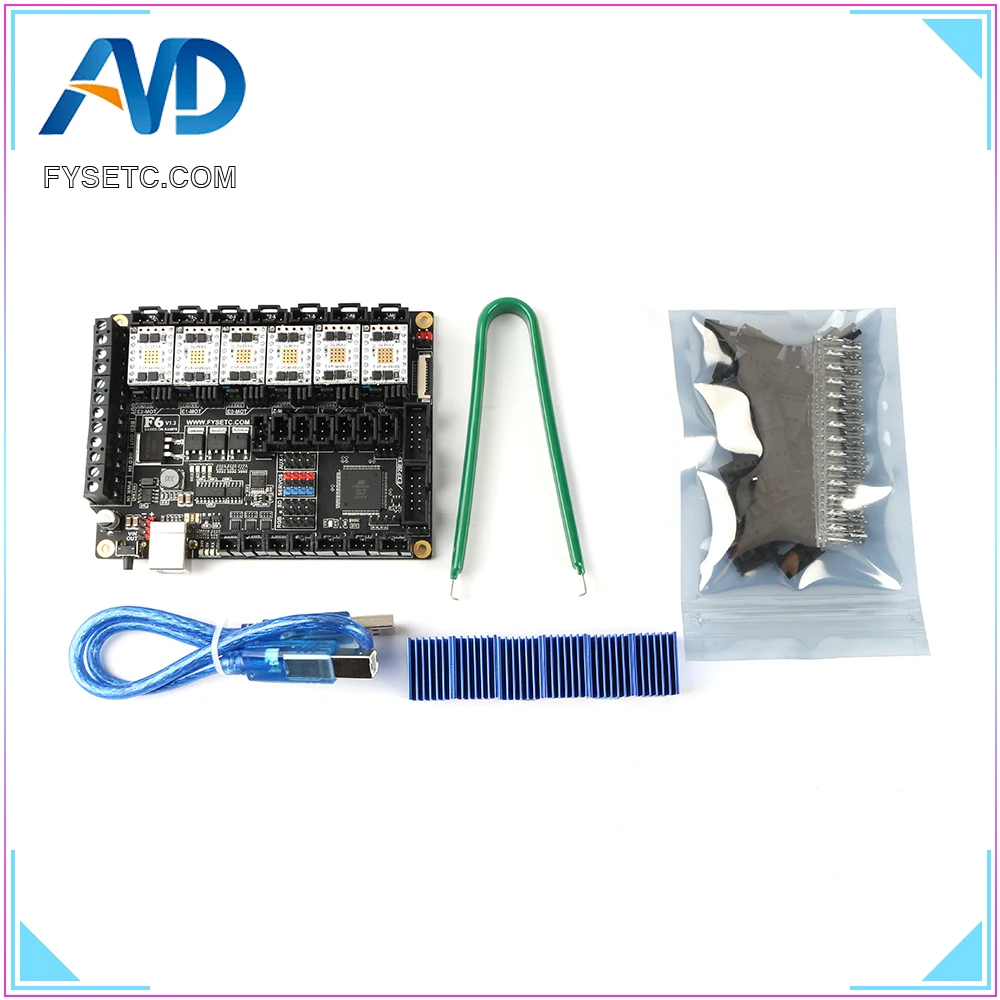 Плата все в одном для электроники FYSETC F6 V1.3 материнская плата + 6 шт. TMC5160 V1.2 SPI