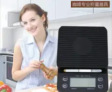 3000g/1g 3kg Coffee Electronic Scale Food Diet Kitchen Digital Scales Cooking Tools Bar Kitchen Scales Electronic Balance ZH109