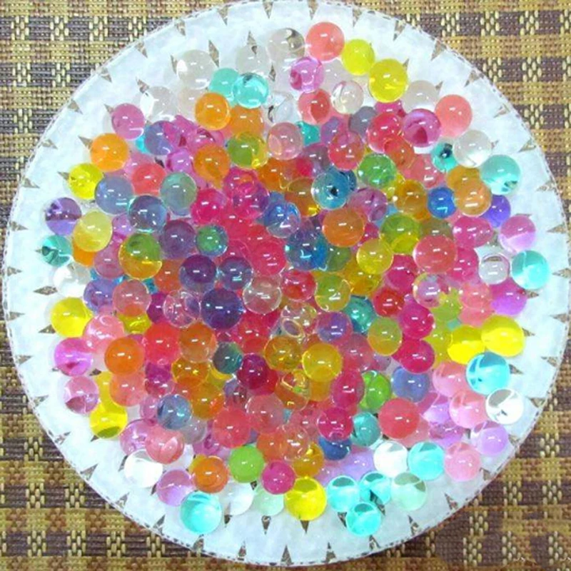 

10000pcs/pack Eco-Friendly Colorful Plastic Ball Toys Soft crystal water Balls for The Pool Baby Swim Toy Ball Outdoor Sports