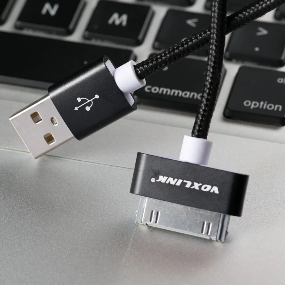 VOXLINK USB кабель для быстрой зарядки для iphone 4 4s 3g S 3g iPad 1 2 3 iPod Nano itouch 30 Pin зарядное устройство адаптер для синхронизации данных шнур