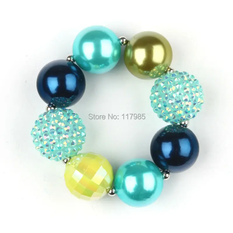 Рождественский подарок принцесса aqua Цвет Коренастый браслет 3 шт./лот маленьких Обувь для девочек партия ювелирных изделий жевательная резинка браслет