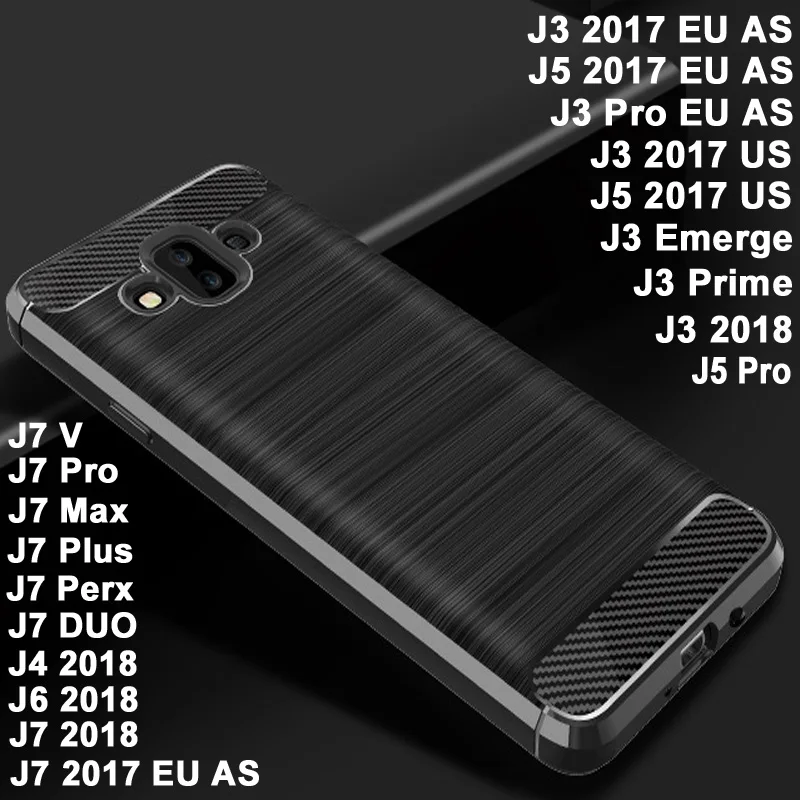 For Samsung Galaxy J3/J5/J7 2017 case TPU J7/J6/J5/J4/J3 2018 silicone J7 Plus/Pro/Perx/Max | Мобильные телефоны и