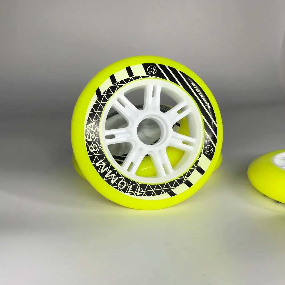 Buy 4 Piece 84A Pu speed inline skates Wheels High