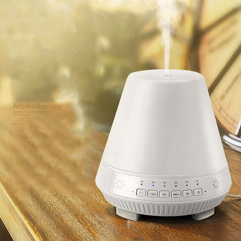 

Mobile APP Multifunction Bluetooth Musician Desktop Mini Speaker Ultrasonic Essential Oil Aromatherapy Machine Humidifier