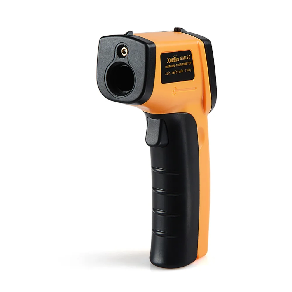 

1Pcs GM320 Non-Contact Laser LCD Display IR Infrared Digital C/F Selection Surface Temperature Thermometer For Industry Home Use