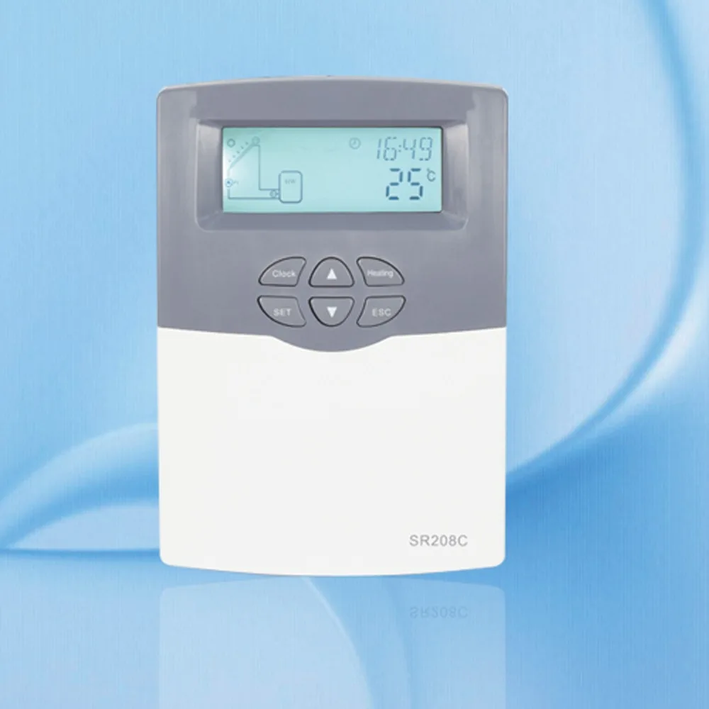 

Solar Water Heater Controller SR208C for split solar water heating system,low price with high quality